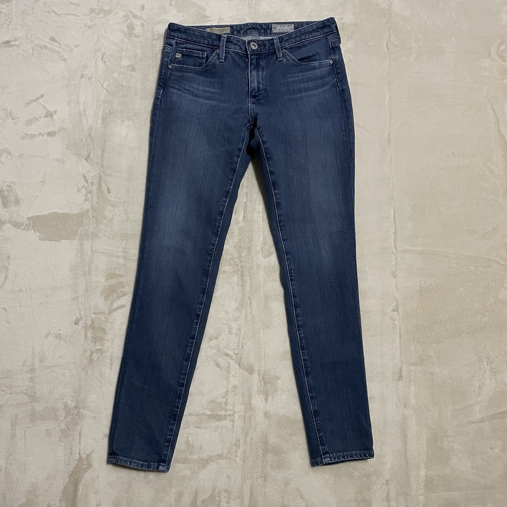 AG Adriano Goldschmied Jeans Size 26R The Legging Ankle Super Skinny‎ Blue Denim